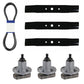GX20250 Deck Blade Spindle Belt Kit Fits John Deere D140 D150 D160