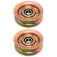 GY20067 Qty 2: Flat Idler Pulley Fits John Deere 108 108-17HS 125 14.542GS 155C