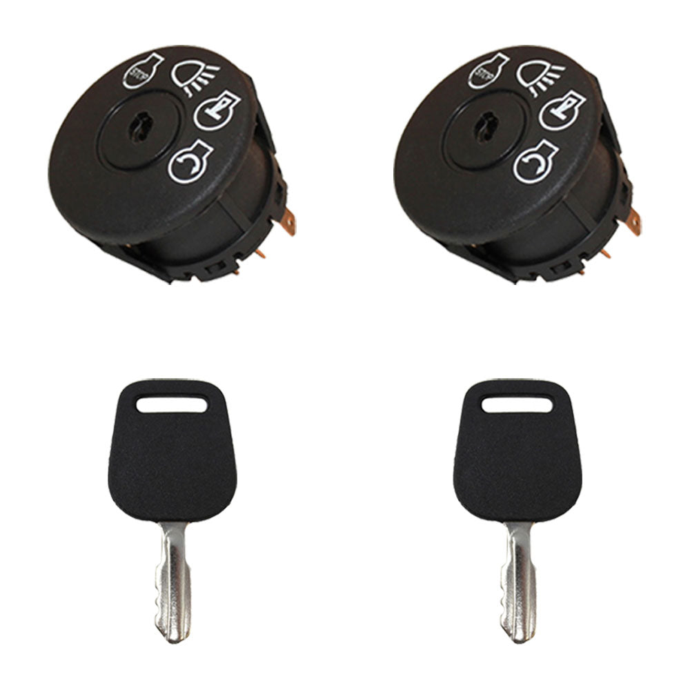 725-1741 Qty 2: Ignition Switches with Keys Fits Cub Cadet 725-1745