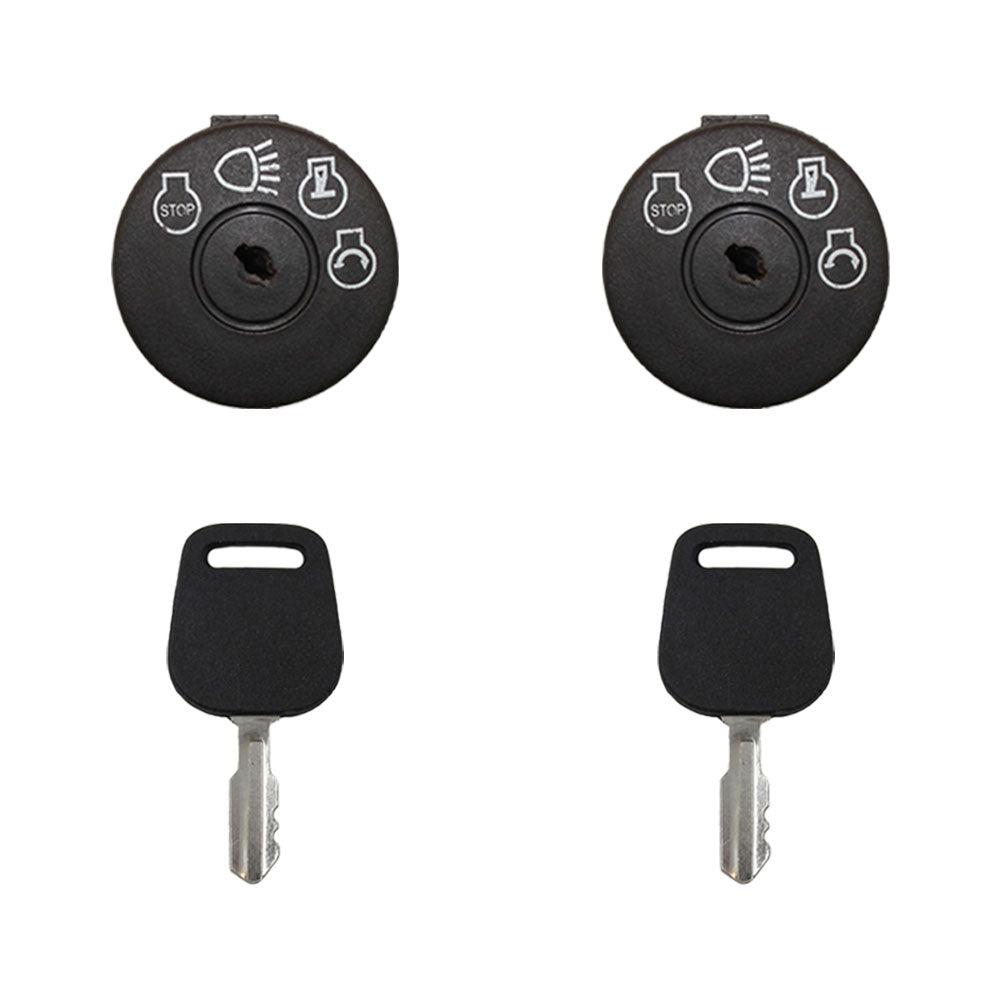 GY20074 GY20680 Qty 2: Ignition Switch w/ Key Fits John Deere 107H 107S 92H D100