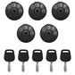 Qty 5: Ignition Switches with Keys Fits Cub Cadet Replaces 138958