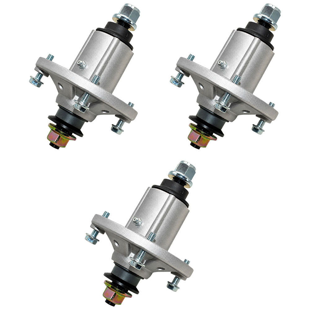 AUC15811 Qty 3: Spindle Assembly w/ Nut Fits John Deere