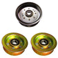 GY20067 3 Piece Idler Pulley Set Fits John Deere 145 155C D140 D150 D155 D160