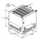 5000-24V Wall / Floor Mount Cab Heater Fits Universal Products