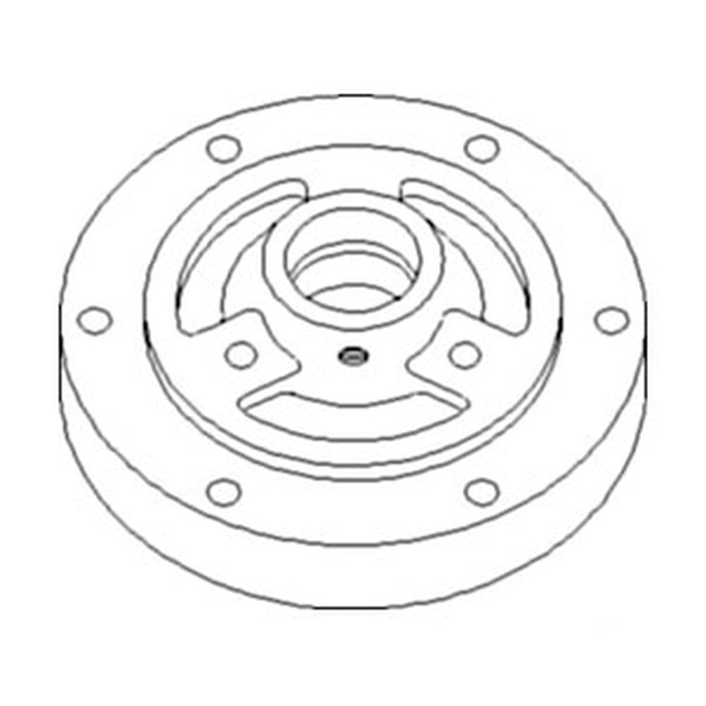 WN-H133025-PEX Auger, Unloading, Countershaft, Drive Hub Fits John Deere CTS