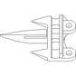 H213507 - Blunt Point Forged Knife Guard