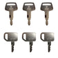 4286465 Qty 3: 2 pc Heavy Equipment Key Set Fits John Deere