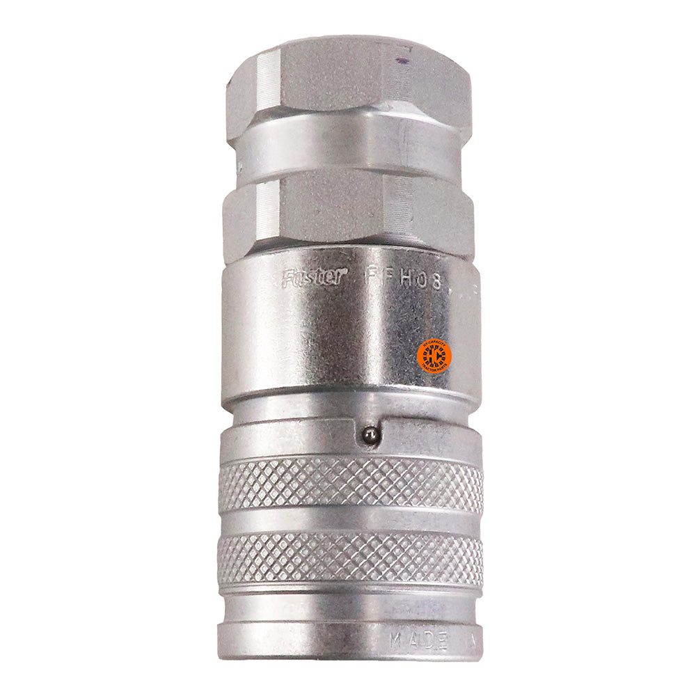 HB7246790-HYC Flat Face Female Hydraulic Breakaway Coupler Fits Bobcat