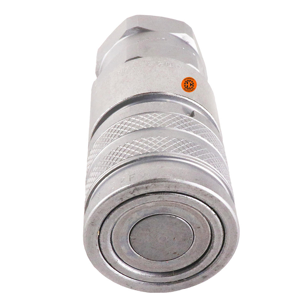 HB7246790-HYC Flat Face Female Hydraulic Breakaway Coupler Fits Bobcat