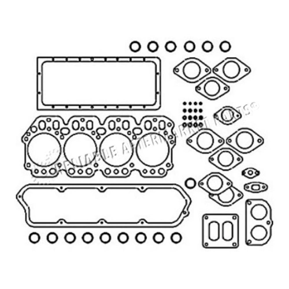 HGS172: Upper Gasket Set Fits Ford New Holland 4000 800 Series 900 Series