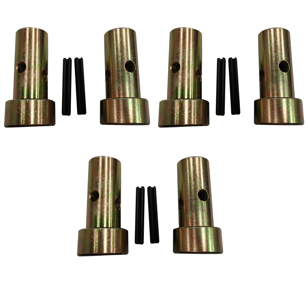 S14114400 Qty 3: Fits CAT. 1 Hitch Bushing Pair w/ Roll Pins Fits Speeco