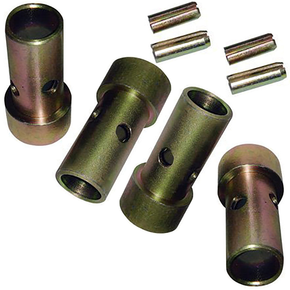 Qty 2: Cat. II Hitch Bushing Pair w/ Roll Pins Fits Universal Products