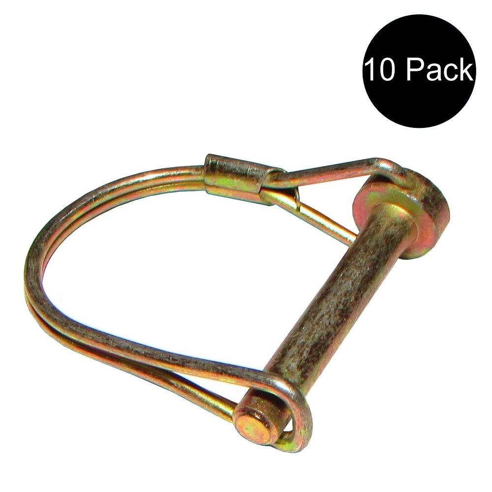 10 pk Round PTO Lock Pin 1/4