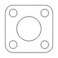 3B510 Quadrant to Lift Cover Gasket Fits Ford/New Holland