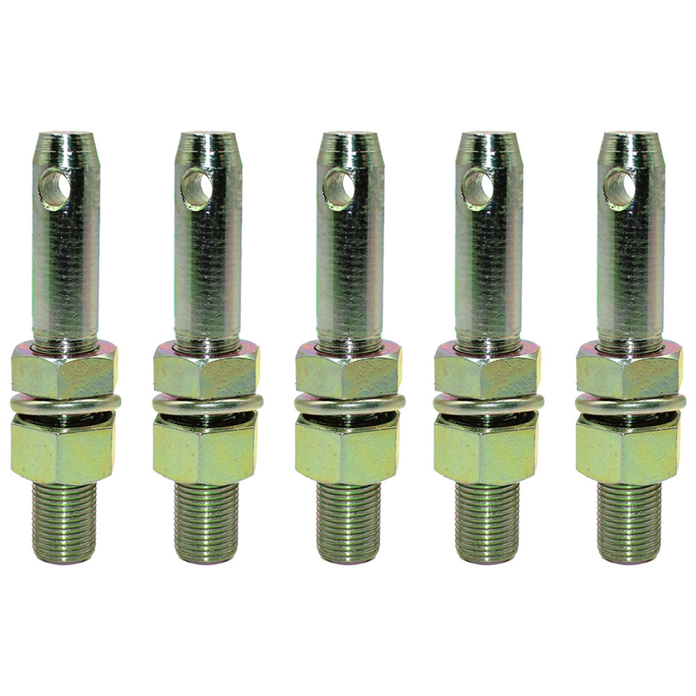 Qty 5: Adjustable Lift Arm Pin (Cat. 0) Fits Case/International Harvester