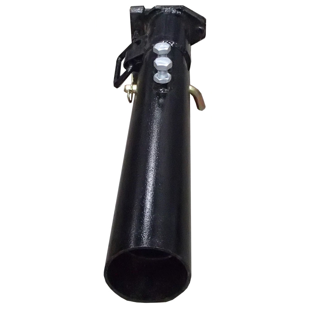 Round RAM Gooseneck Trailer Coupler Adjustable Height 25,000 lbs 2-5/16" Ball