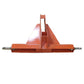 3PTRCVRHITCH 3-Point Receiver Hitch (Orange) Fits Universal Products
