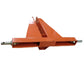 3PTRCVRHITCH 3-Point Receiver Hitch (Orange) Fits Universal Products