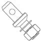 PLSK65 Stabilizer Pin Kit Fits Massey Ferguson MF 65  Tractor