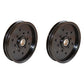 AM106627 Qty 2: Flat Idler Pulley
 Fits Sabre 1338G 1338GS 1538H 1538HX 1546G
