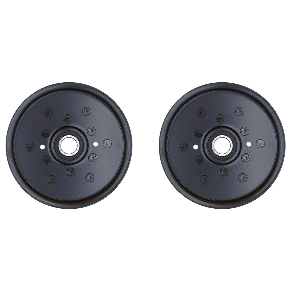 AM106627 Qty 2: Flat Idler Pulley
 Fits Sabre 1338G 1338GS 1538H 1538HX 1546G