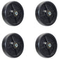 Qty 4: Deck Wheels Fits John Deere Replaces AM100633