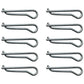1869219M1 Qty 10: Spring Retainer Clips Fits Massey Ferguson