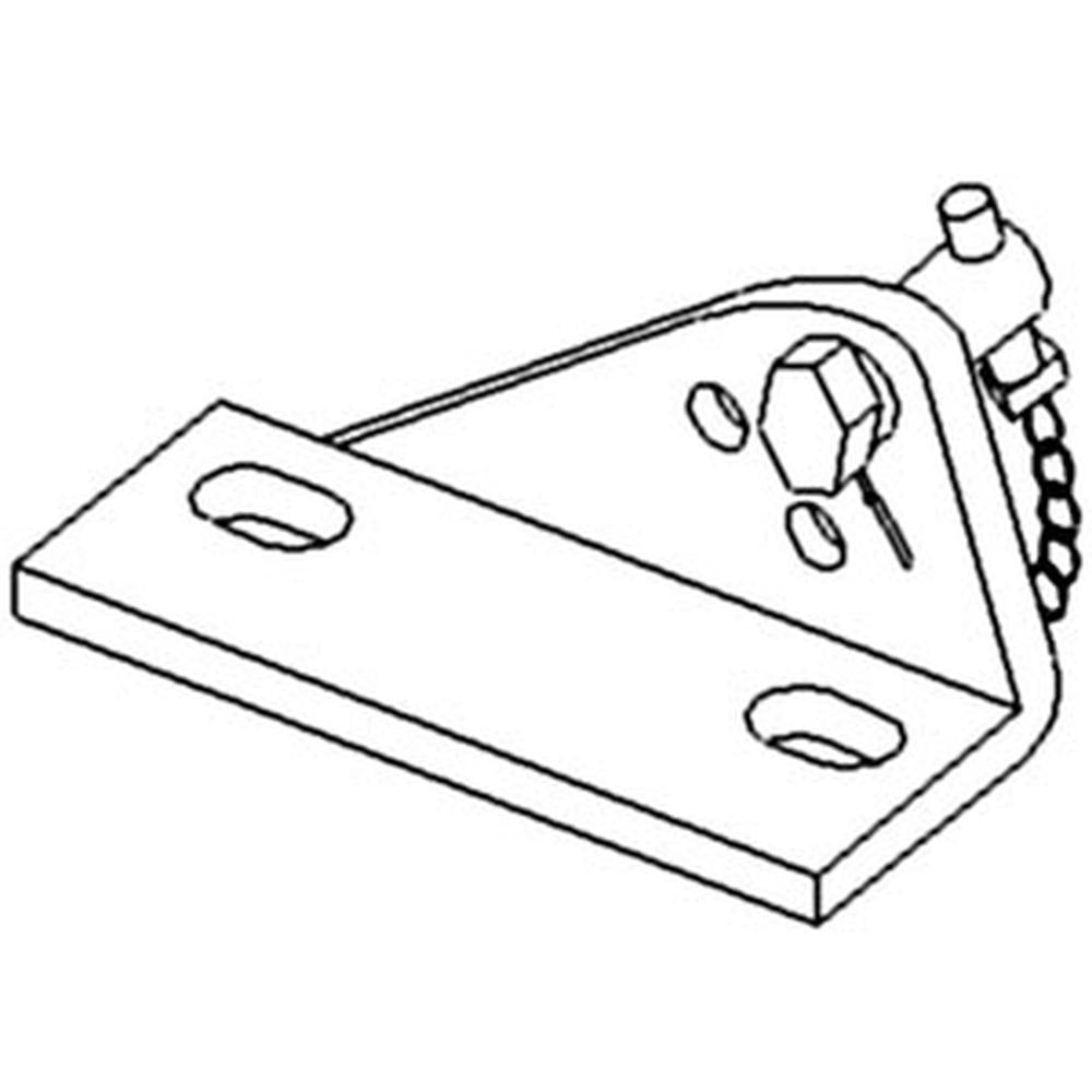 181775M91 Left Hand Stabilizer Bracket Fits Massey Ferguson