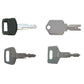 HITACHIKEYSET 4 pc Equipment Key Set Fits Ford/New Holland LB620