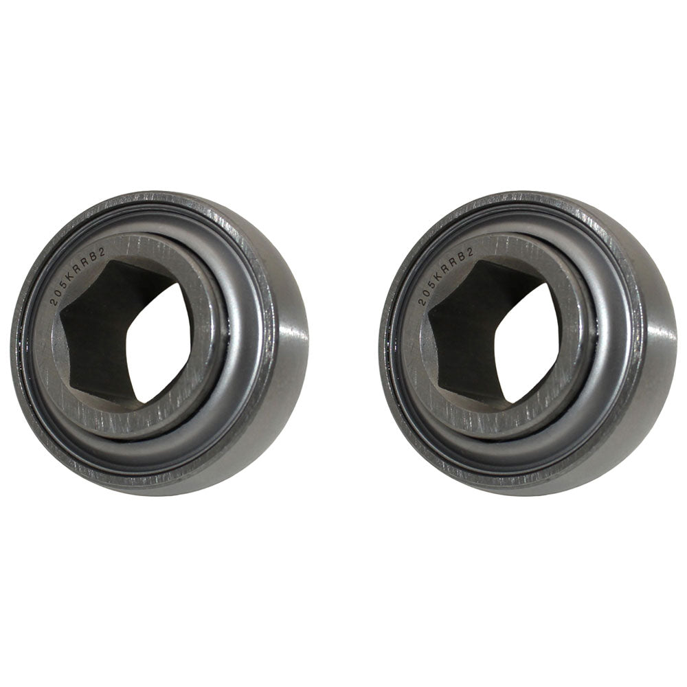 AA22097 Qty 2: Pre-Lube Hex Bore Spherical Ball Bearing Fits John Deere
