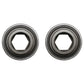 AA22097 Qty 2: Pre-Lube Hex Bore Spherical Ball Bearing Fits John Deere