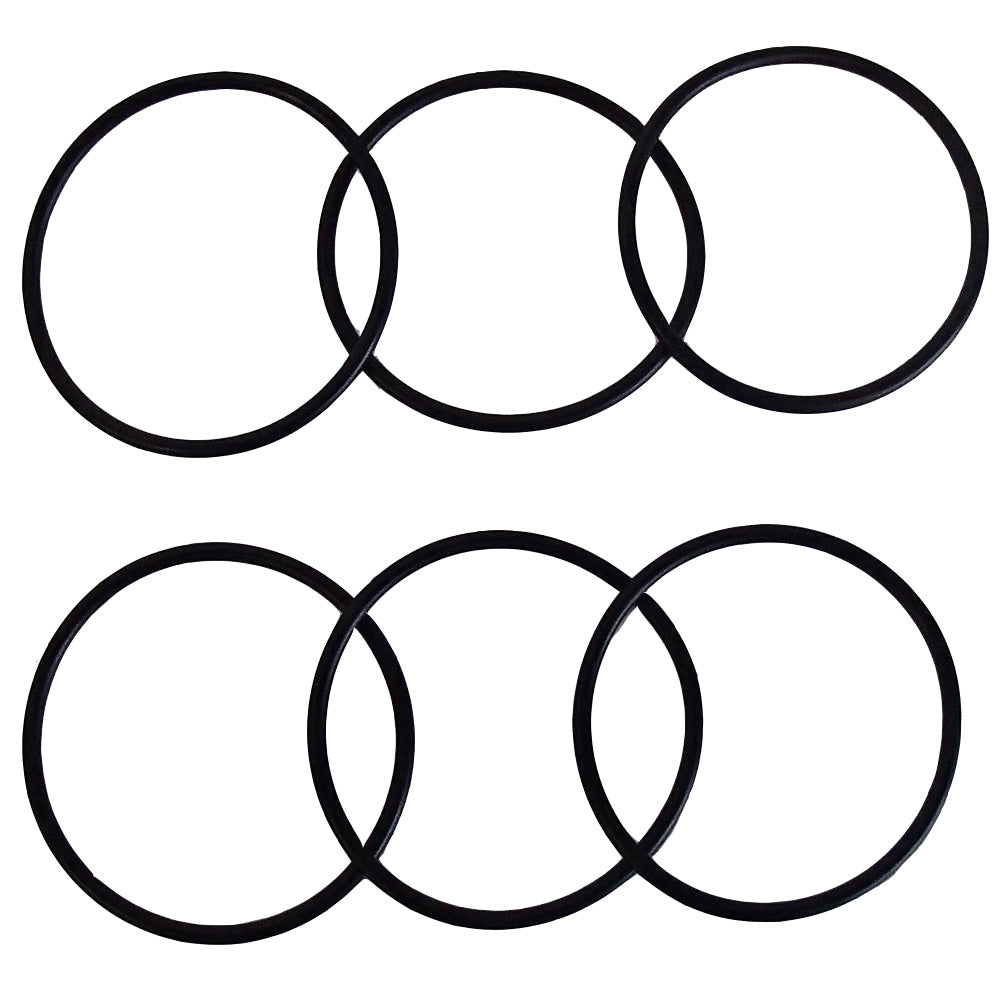 59.4X3.1 Six (6) New Universal Fit O Rings 65.6mm