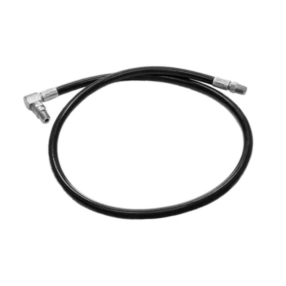 Snow Plow Angle Hose 1/4 x 45 with 90 Degree Swivel End for 21856 Fits Meyer
