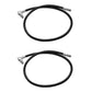 1304030 Qty 2: Snow Plow Hydraulic Pressure Hose Fits Diamond Universal Fit