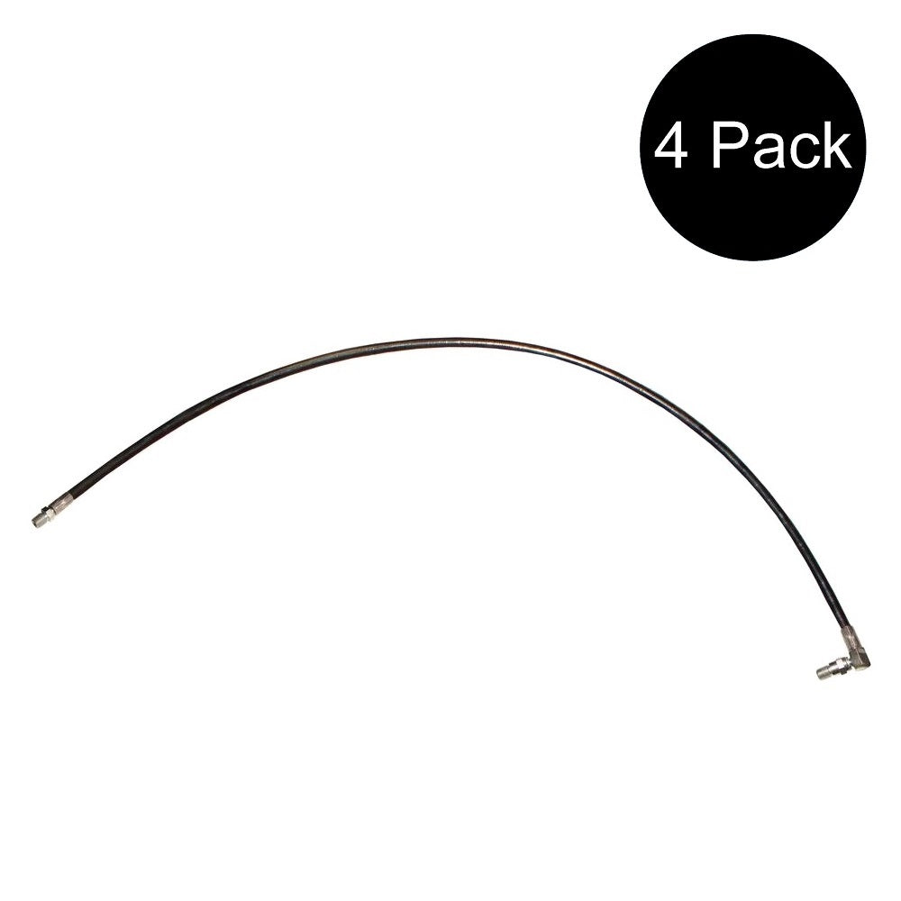 1304030 Qty 4: Snow Plow Hydraulic Pressure Hose Fits SNOWDOGG Universal Fit