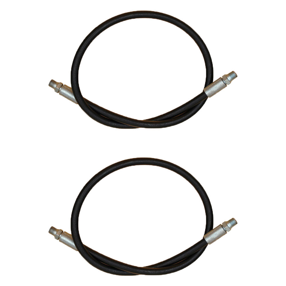 1304225 Qty 2: High-Pressure Hydraulic Hoses Fits Western