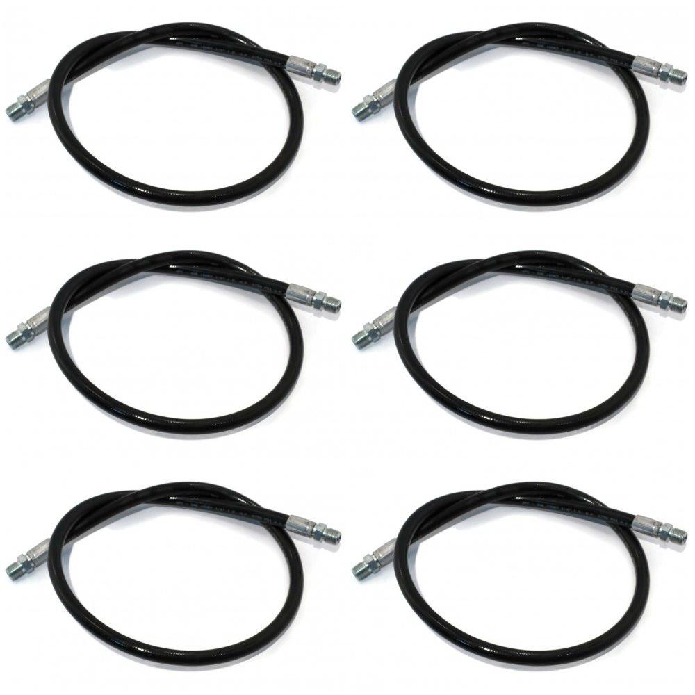 1304225 Qty 6: High-Pressure Hydraulic Hoses Fits Western