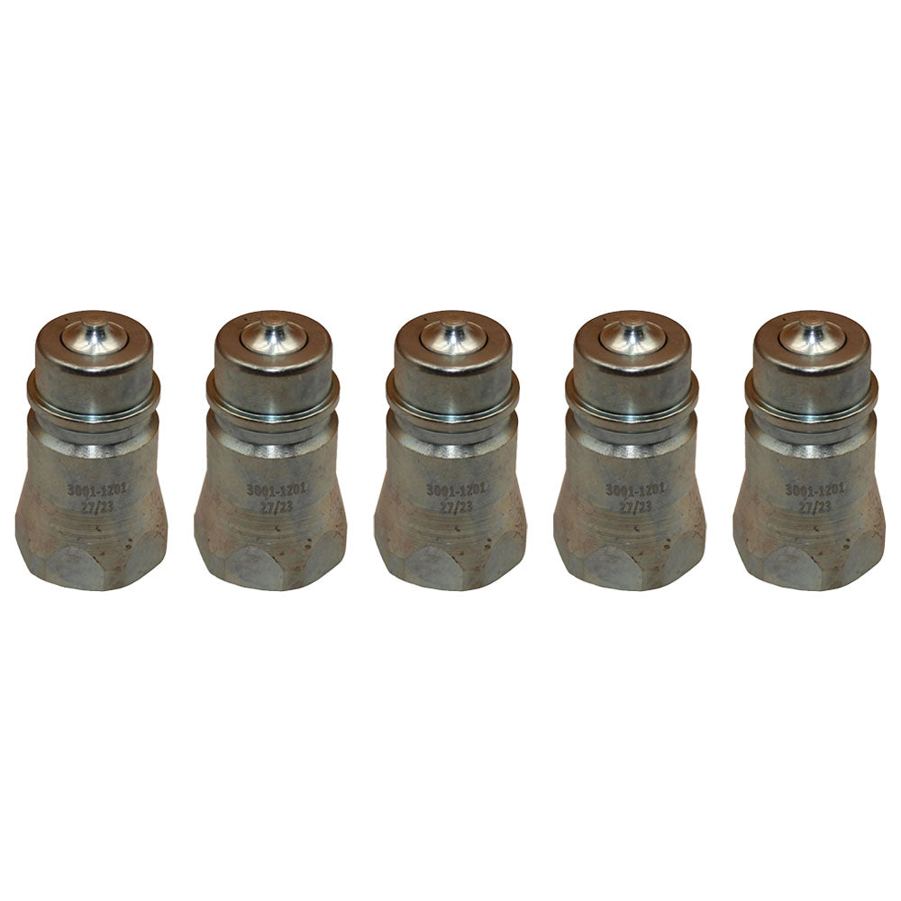 5 of Pioneer Hydraulic Male Tip 1/2" Body x 1/2" Female NPT x Poppet Type Nipple