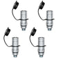 Qty 4: Female Coupler  Fits Parker Replaces RSD-501-22MM-L103-F