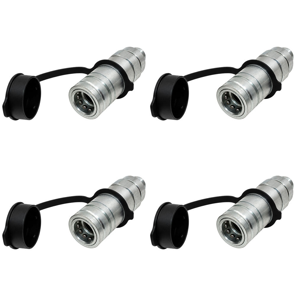 Qty 4: Female Coupler  Fits Agco Replaces 1696241M91