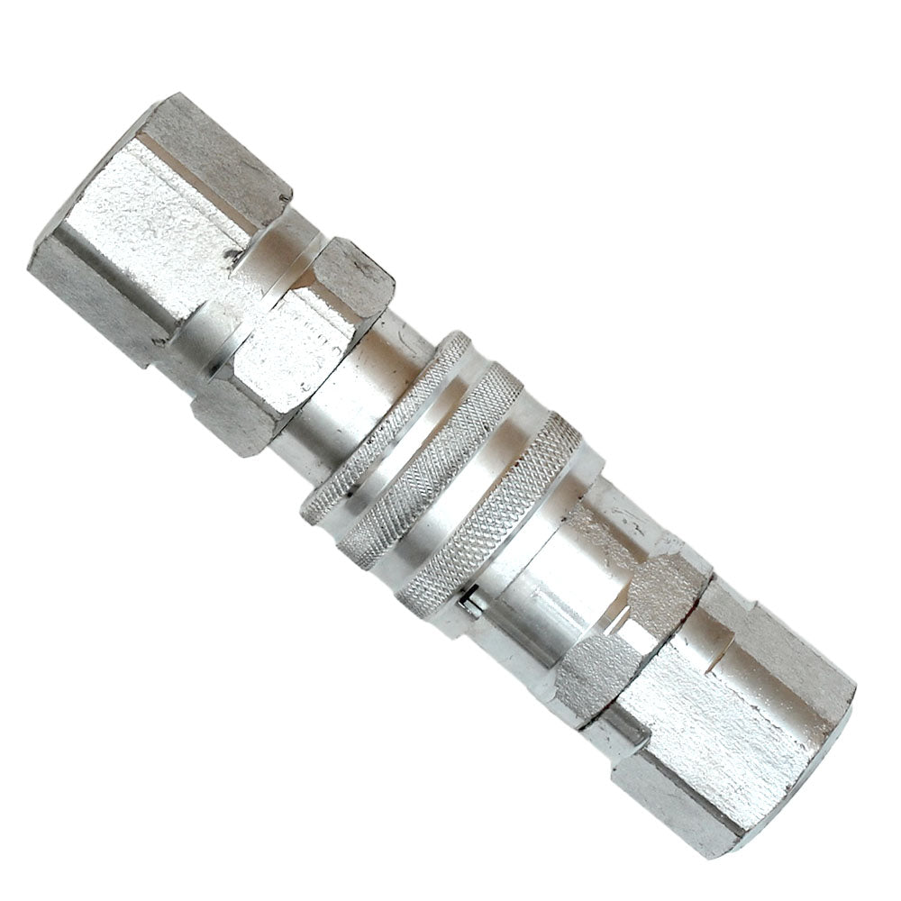 FF12-08N Flat Face Hydraulic Quick Connect Coupler Fits Bobcat