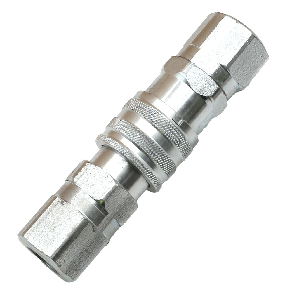 FF12-08N Flat Face Hydraulic Quick Connect Coupler Fits Bobcat