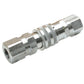 FF12-08N Flat Face Hydraulic Quick Connect Coupler Fits Bobcat