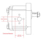 5179724 New Hydraulic Pump Fits Landini Tractor Models 6830 8880