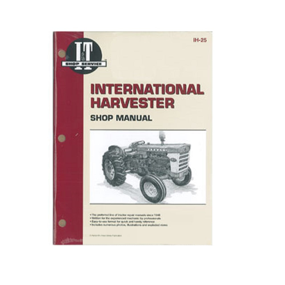 A281212 Shop Manual Fits Case/International Harvester