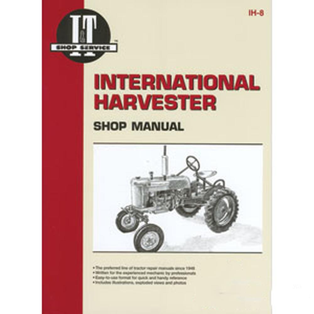 IH-8 Shop Manual Fits Case/International Harvester