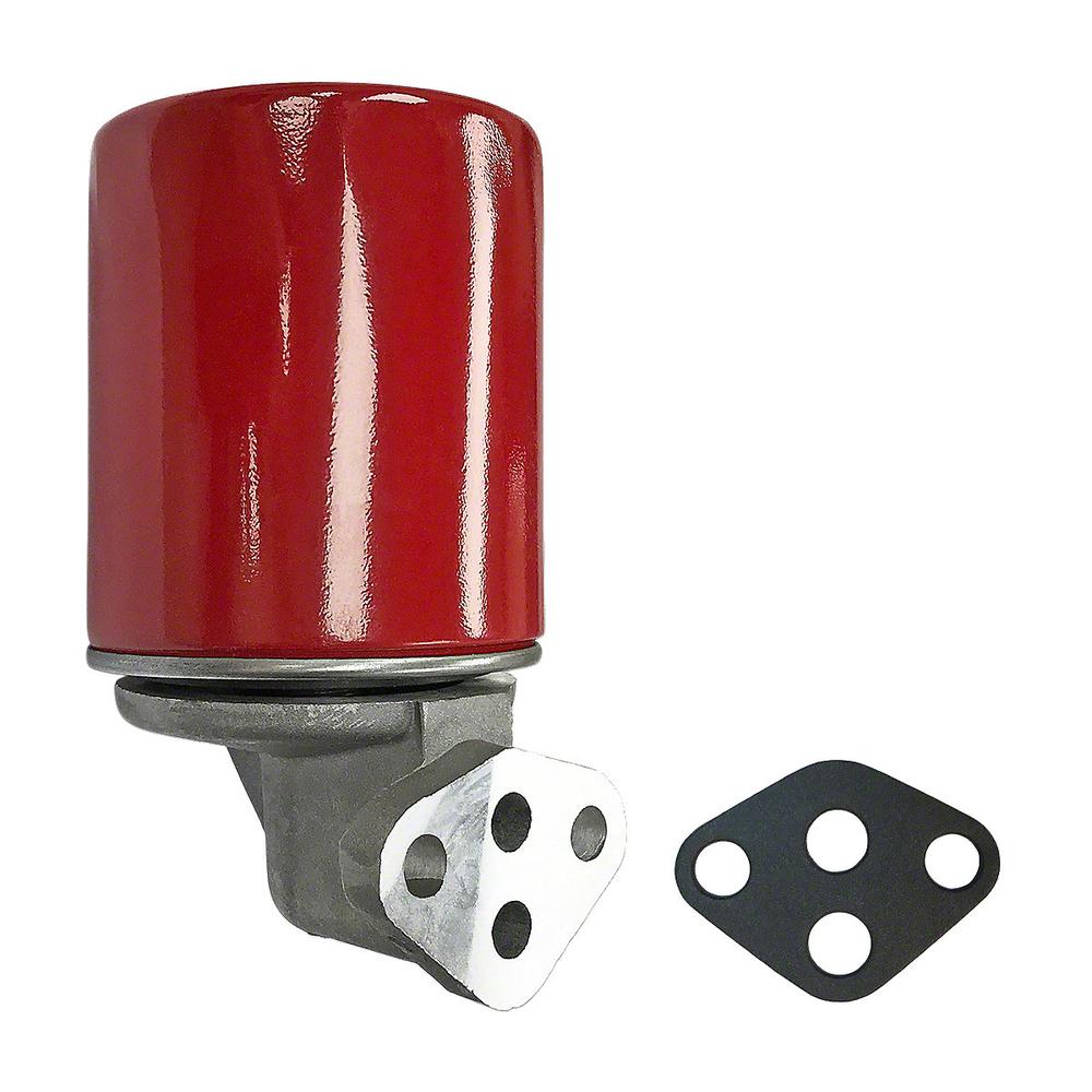 Spin-On Oil Filter Adapter Kit w/ Mounting Gasket Fits International Harvester