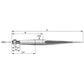 S.77001 Bale Spear Fits Universal
