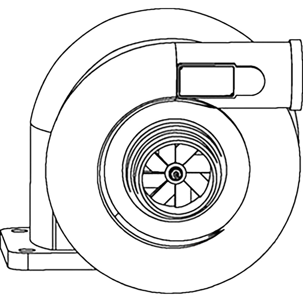 3522778 Turbocharger Fits Case/International Harvester