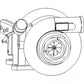 Turbocharger J802824 Fits Case 7220 7230 8910 8920 8930